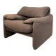 Fauteuil Maralunga , design Vico Magistretti