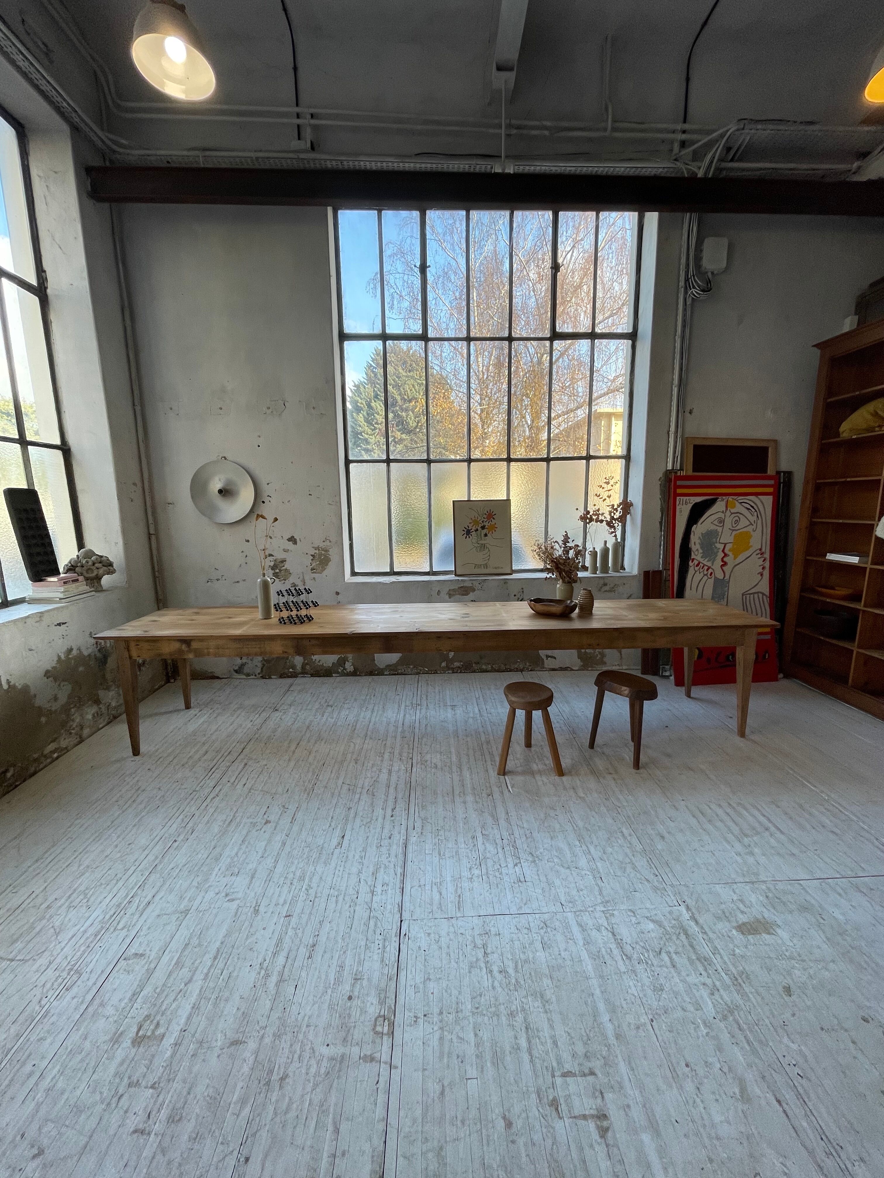 Farmhouse table beech pine XL 4m