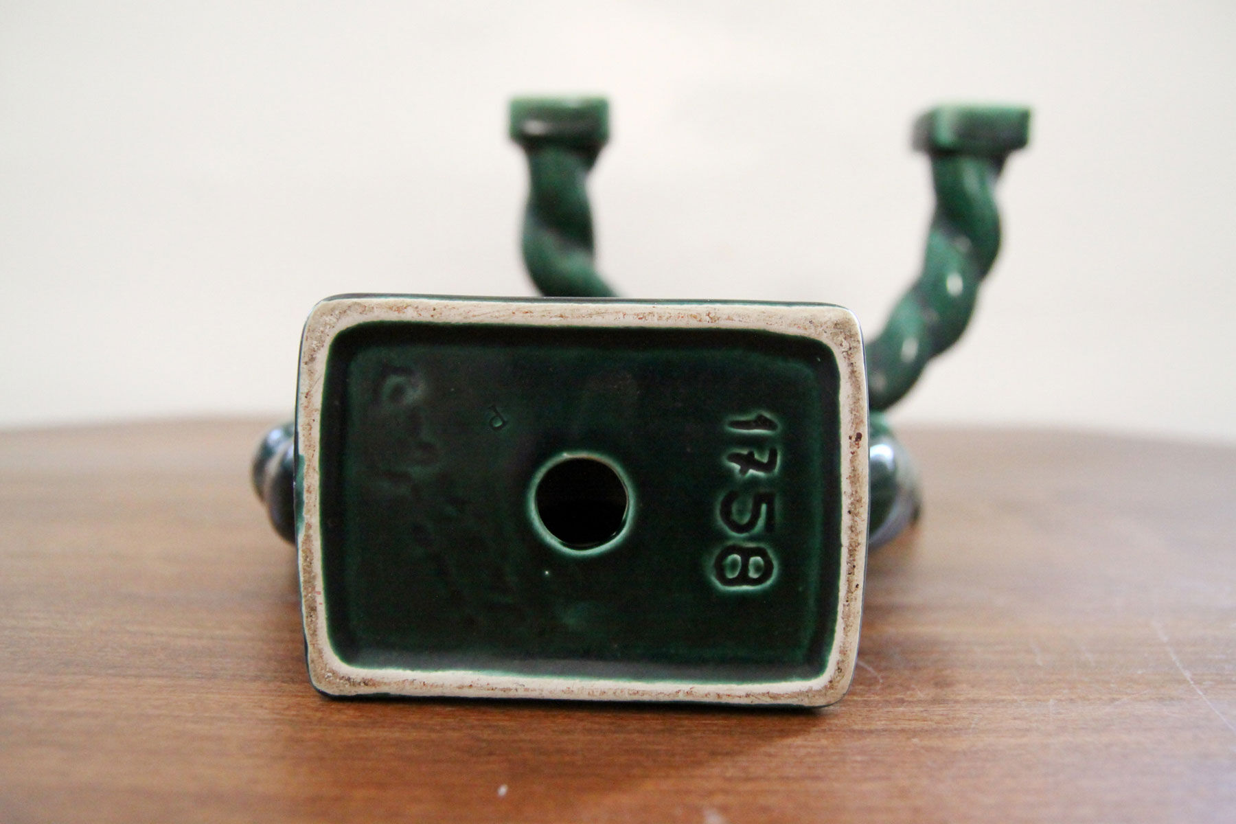 Pair of vintage lonchamp candlesticks