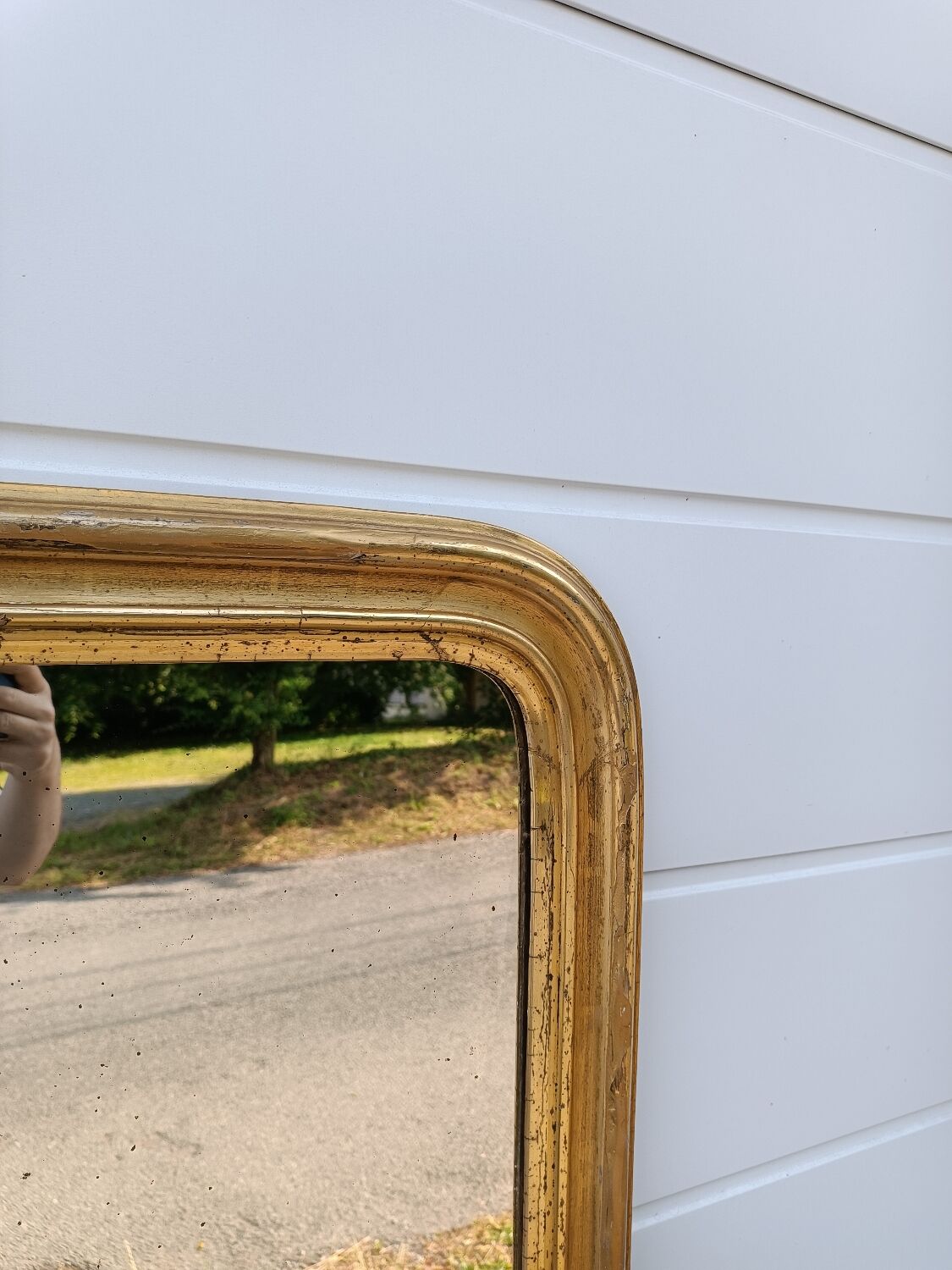 Antique mirror Louis Philippe 135/81 cm