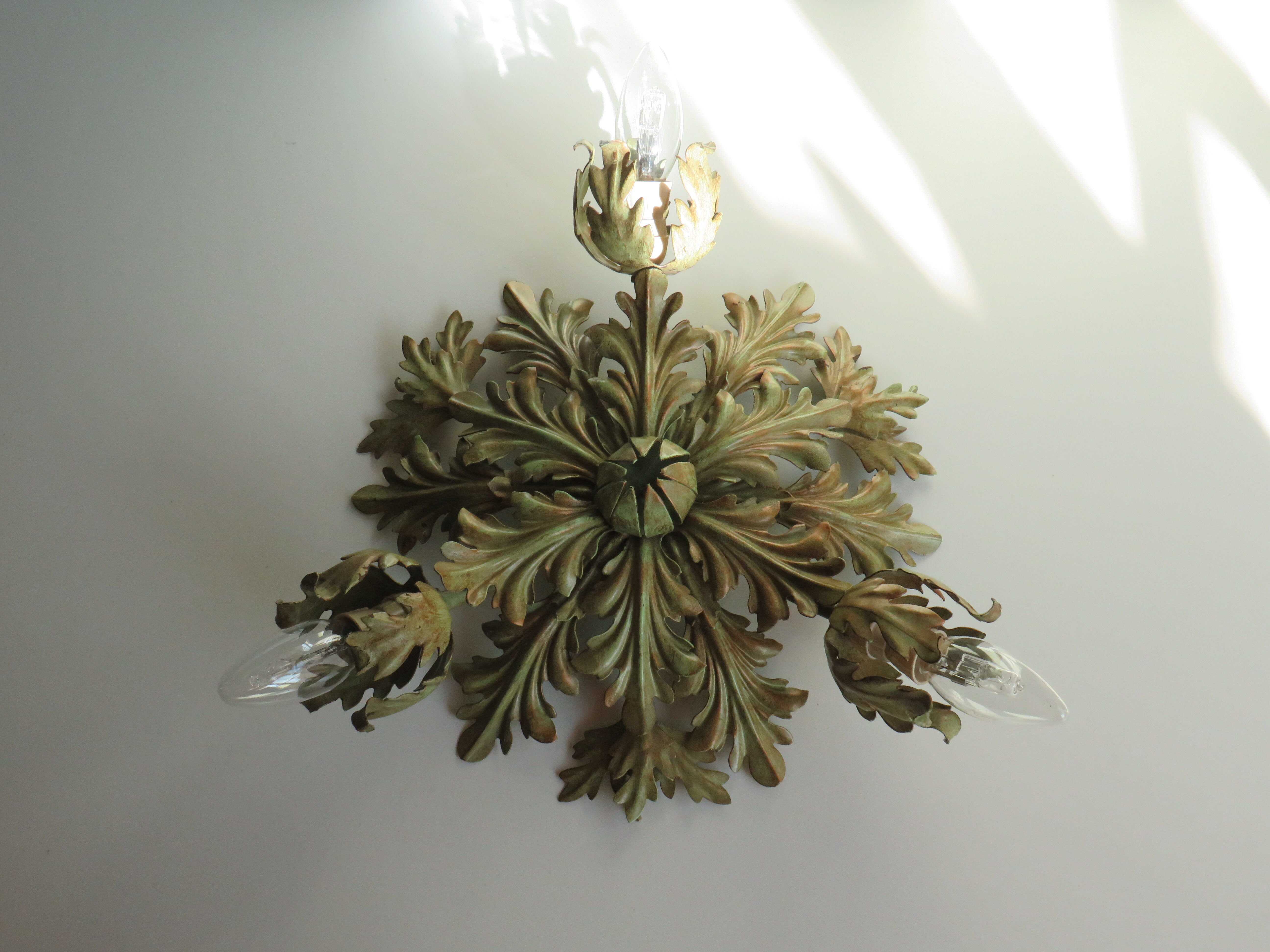 Ceiling lamp or vintage wall lamp from Banci Italy