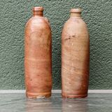 Set of two German stoneware bottles Herzoghthum Nassau Selters.