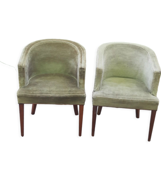 Paire de fauteuils année 30