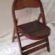 Ancienne chaise en teck birman