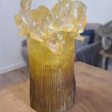 Resin vase design in Space Age style from the 1970s.