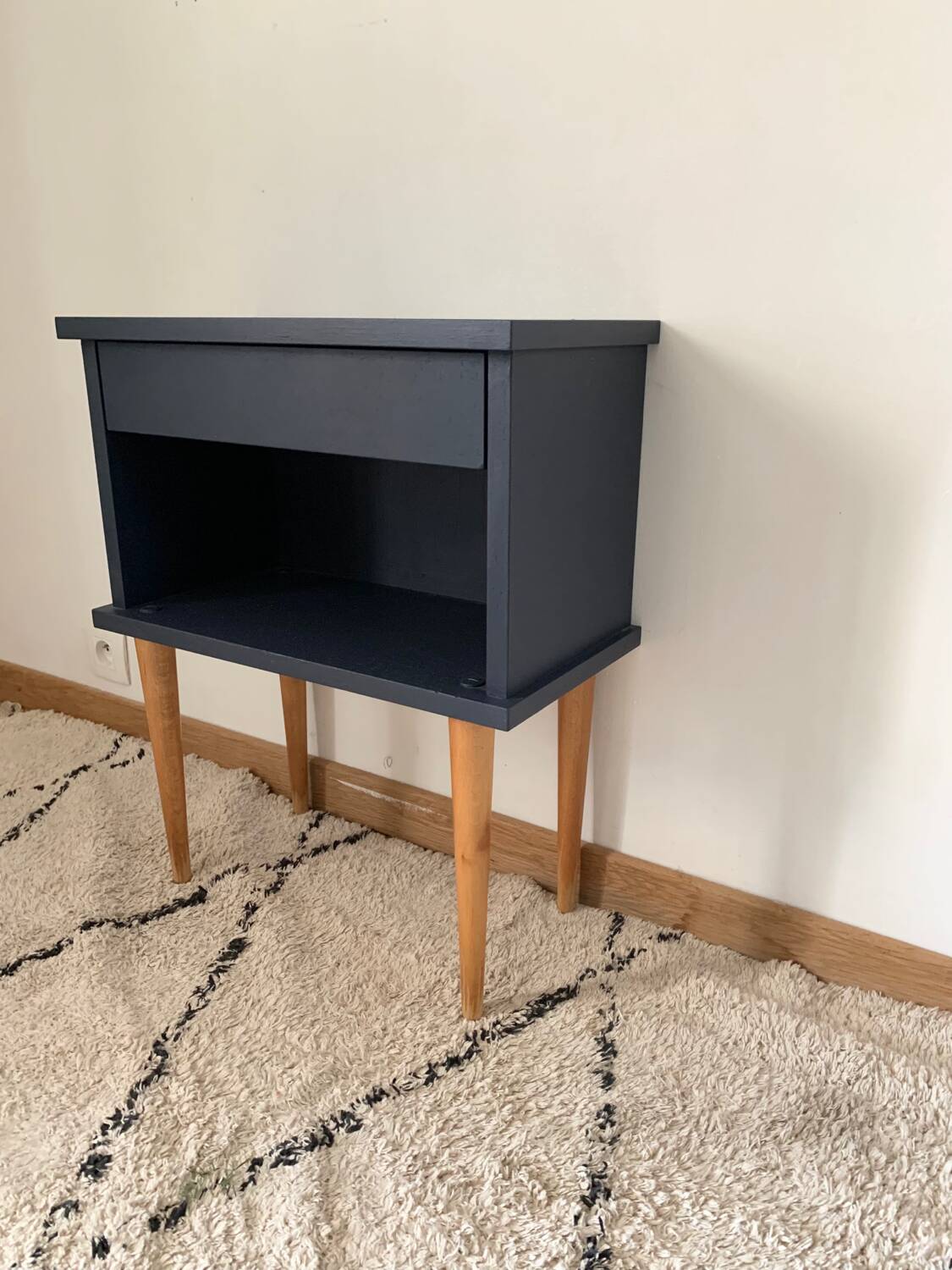 Vintage bedside table