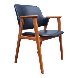 Fauteuil vintage scandinave par Erik Buck, 1960