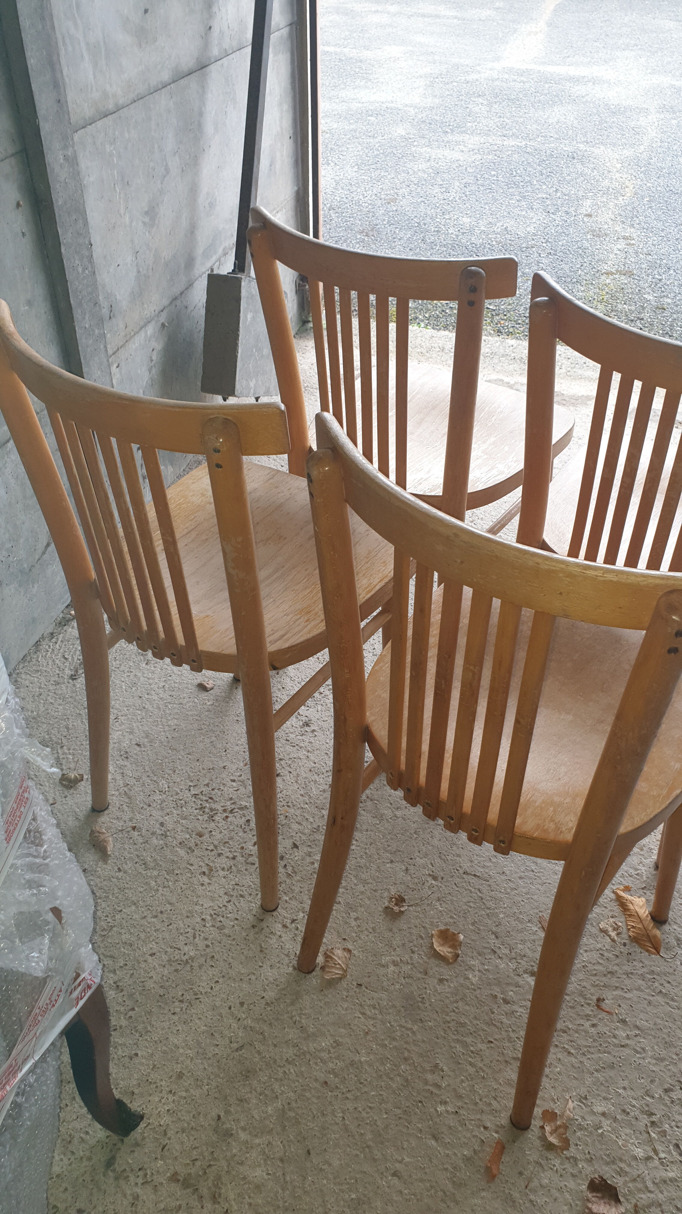 4 bistrot Thonet chairs 50/60