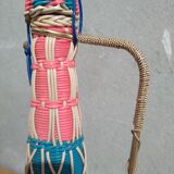 Vintage scoubidou bottle