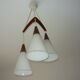 Suspension boomerang Louis Kalff years 60