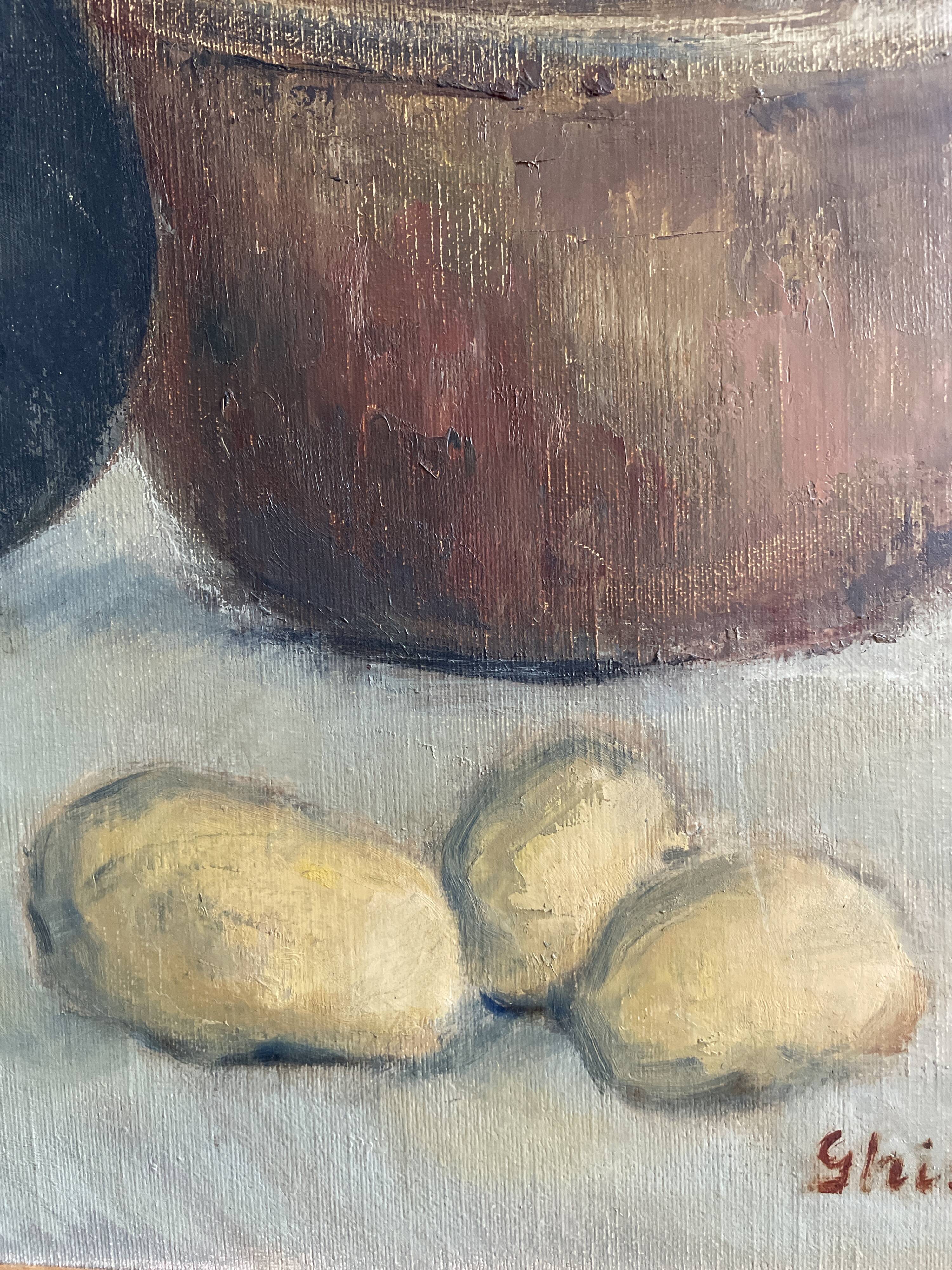 Old still life painting