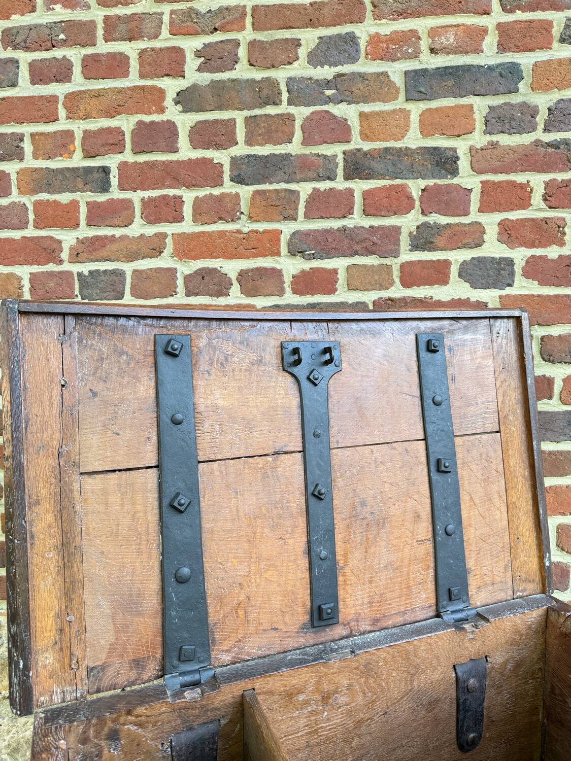 Chest In High Period Oak From XVII Eme Century