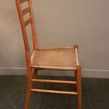 Italian braided rope chair