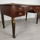 Empire-style desk and chairs