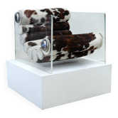 1970s French plexiglass lounge chair