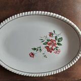 Oval dish Luneville Badonviller