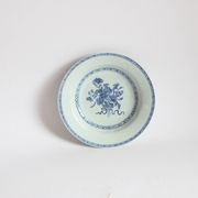 Assiette en porcelaine d'exportation Qianlong, Chine 18e