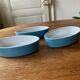 Set of 3 ceramic oven dishes