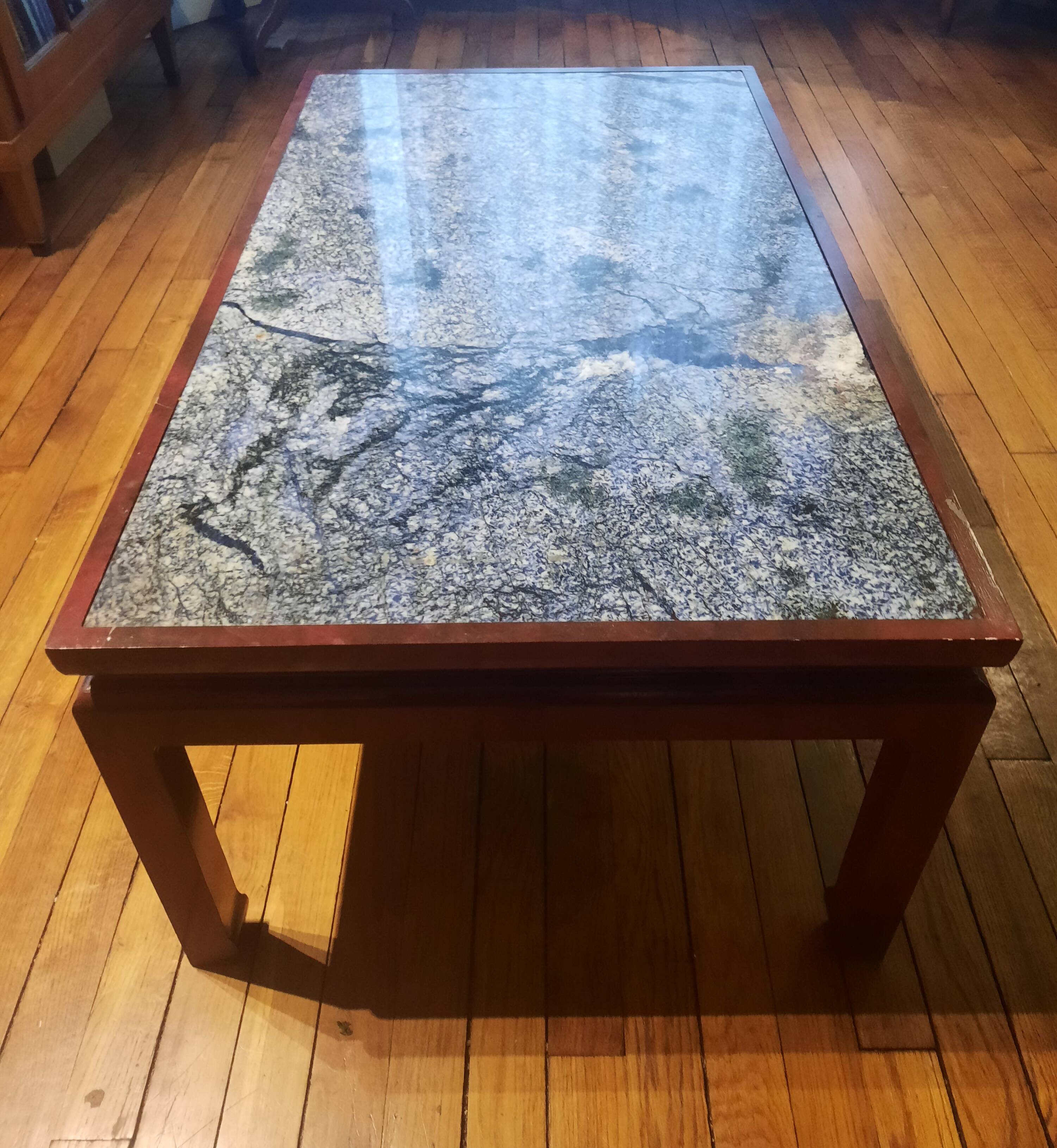 Bahia Blue Granite Coffee Table
