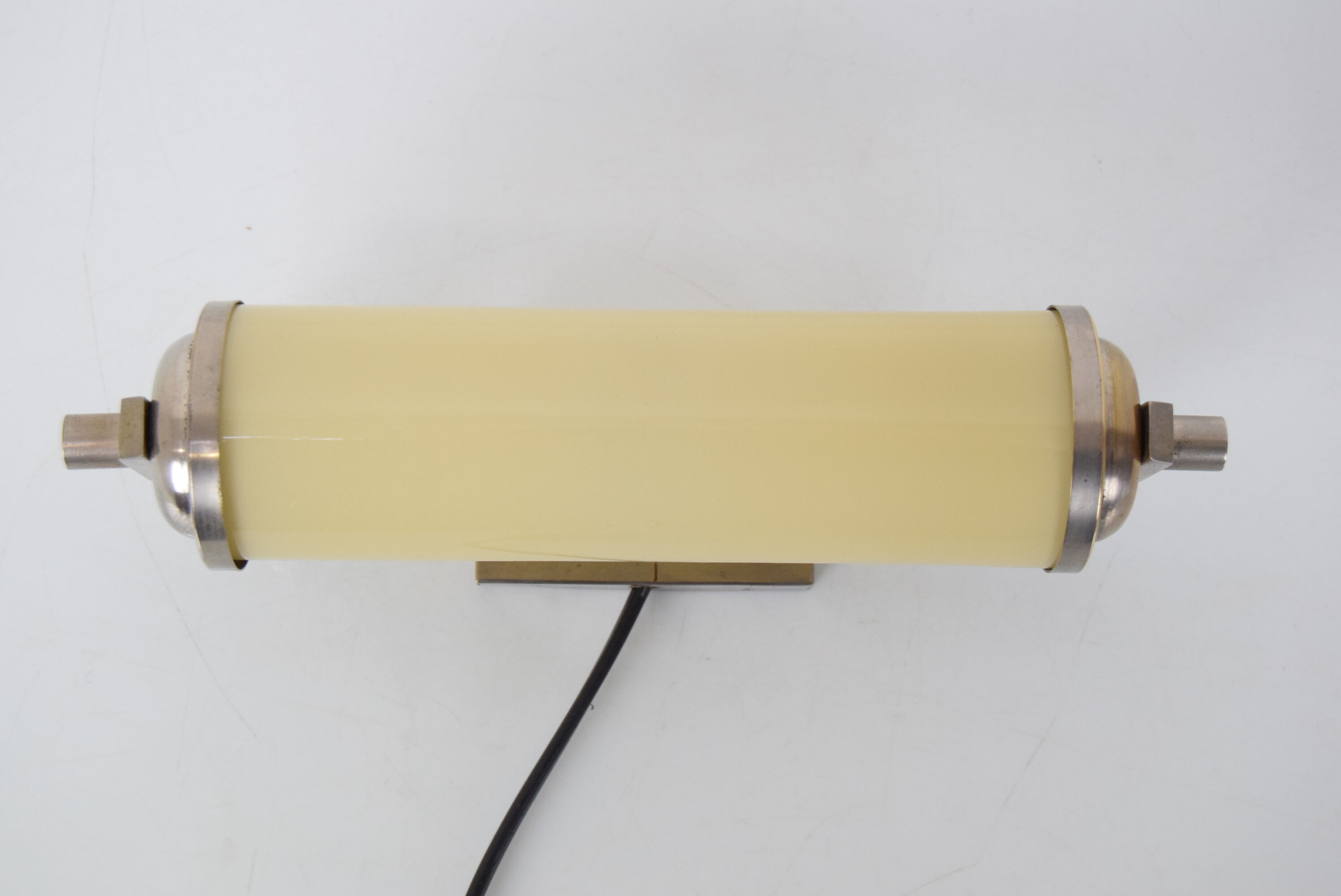 Art deco tubular wall lamp,1930's.