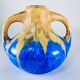 Vase Boule Gilbert Méténier blue Gannat