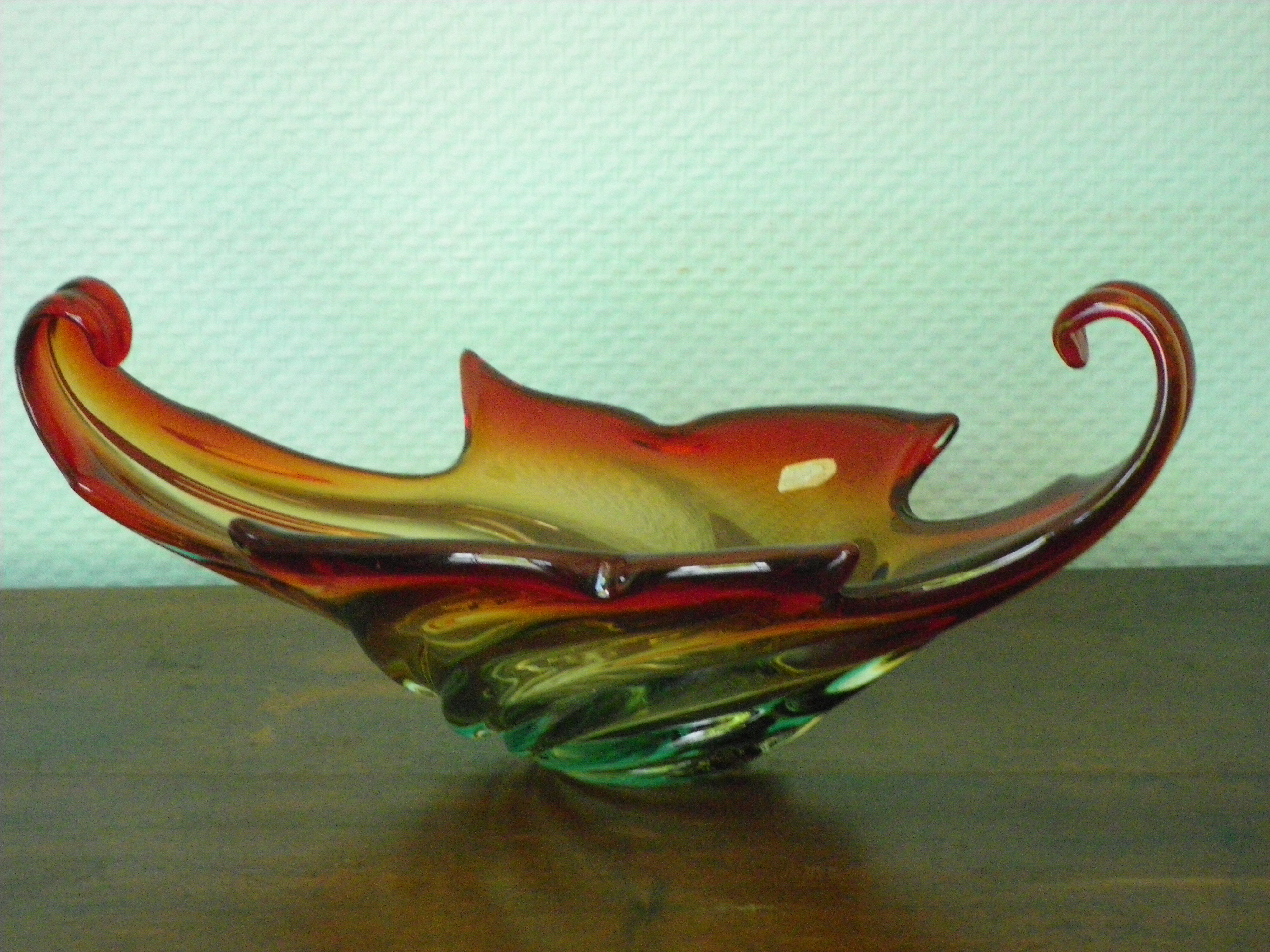 Fruit or decoration cup Murano glass