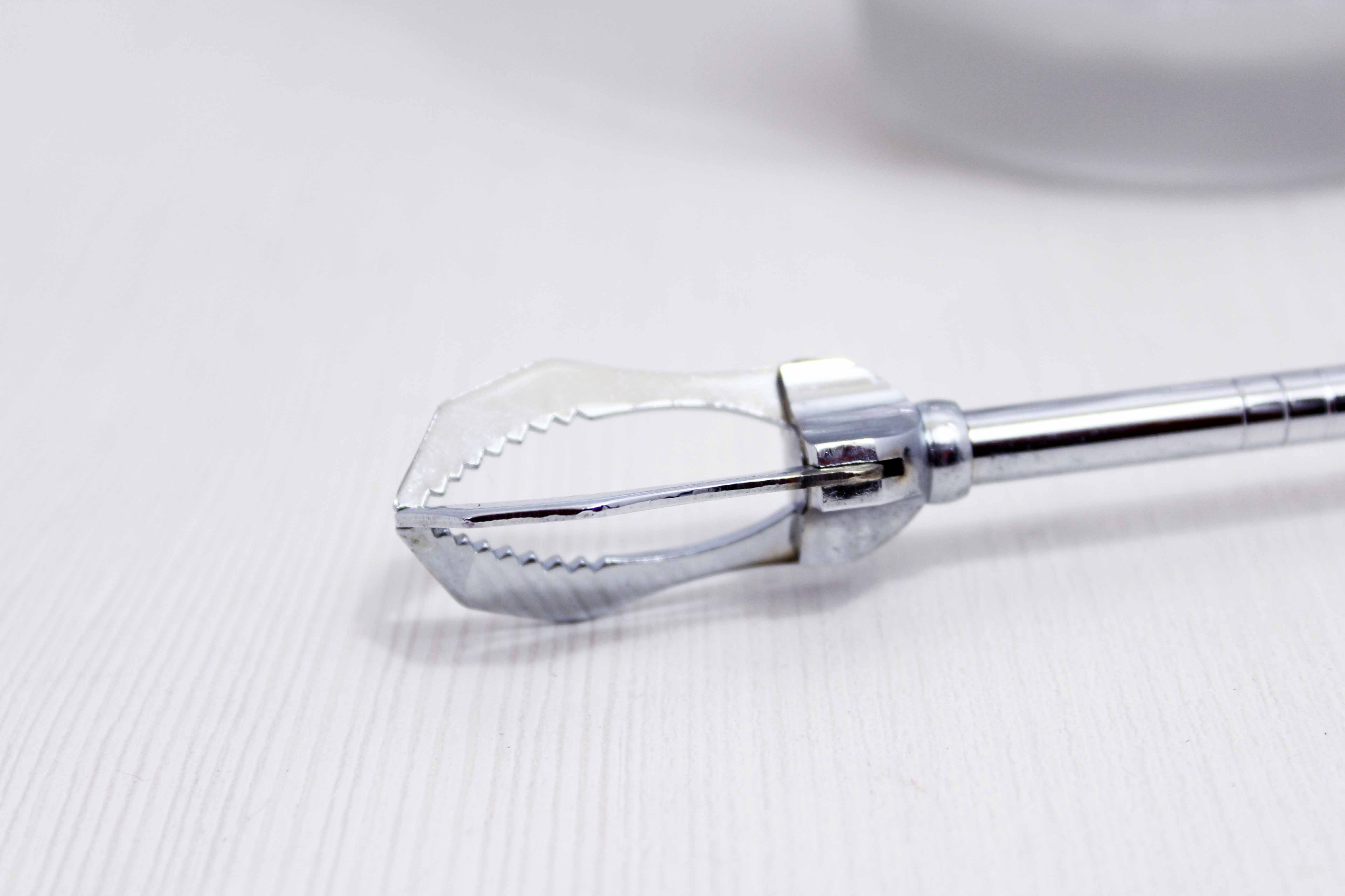 Vintage glass ice bucket