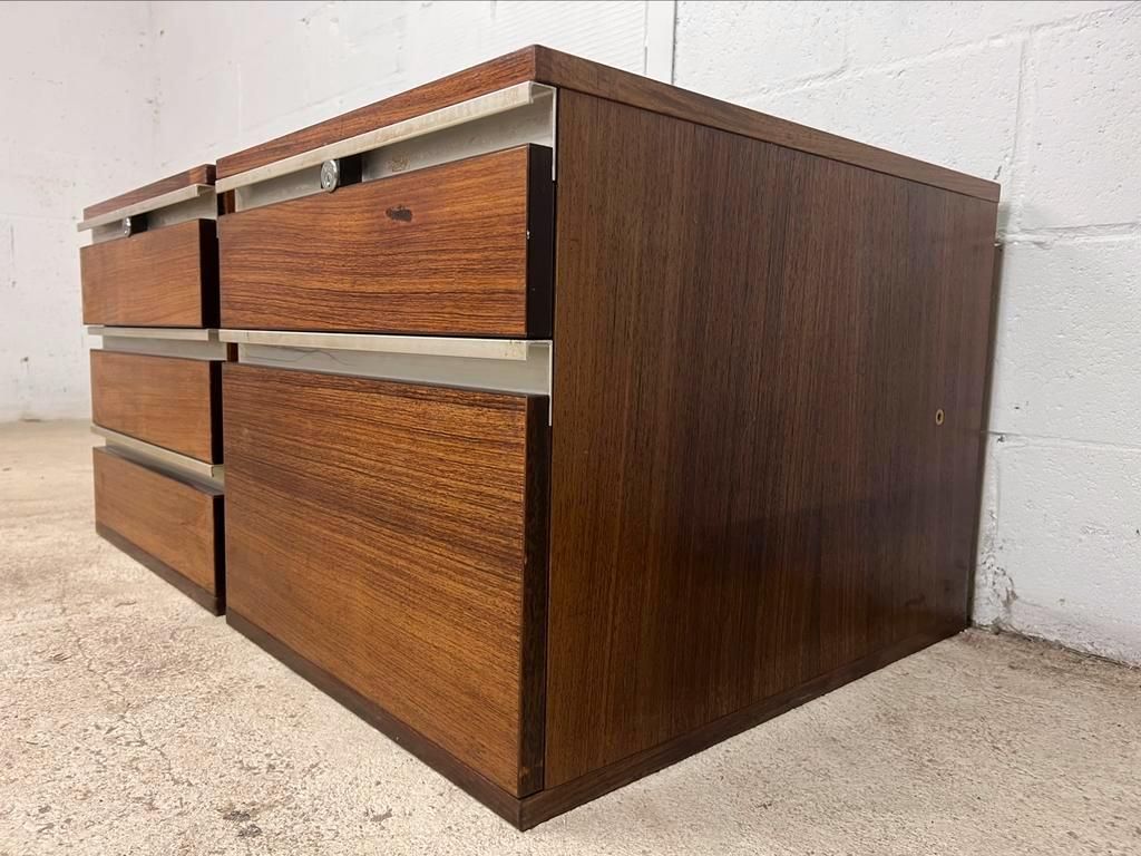 Set of 2 vintage archive drawers