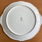 Plat à tarte ancien en faïence de gien