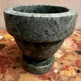 Art Deco period green marble bowl / catchall