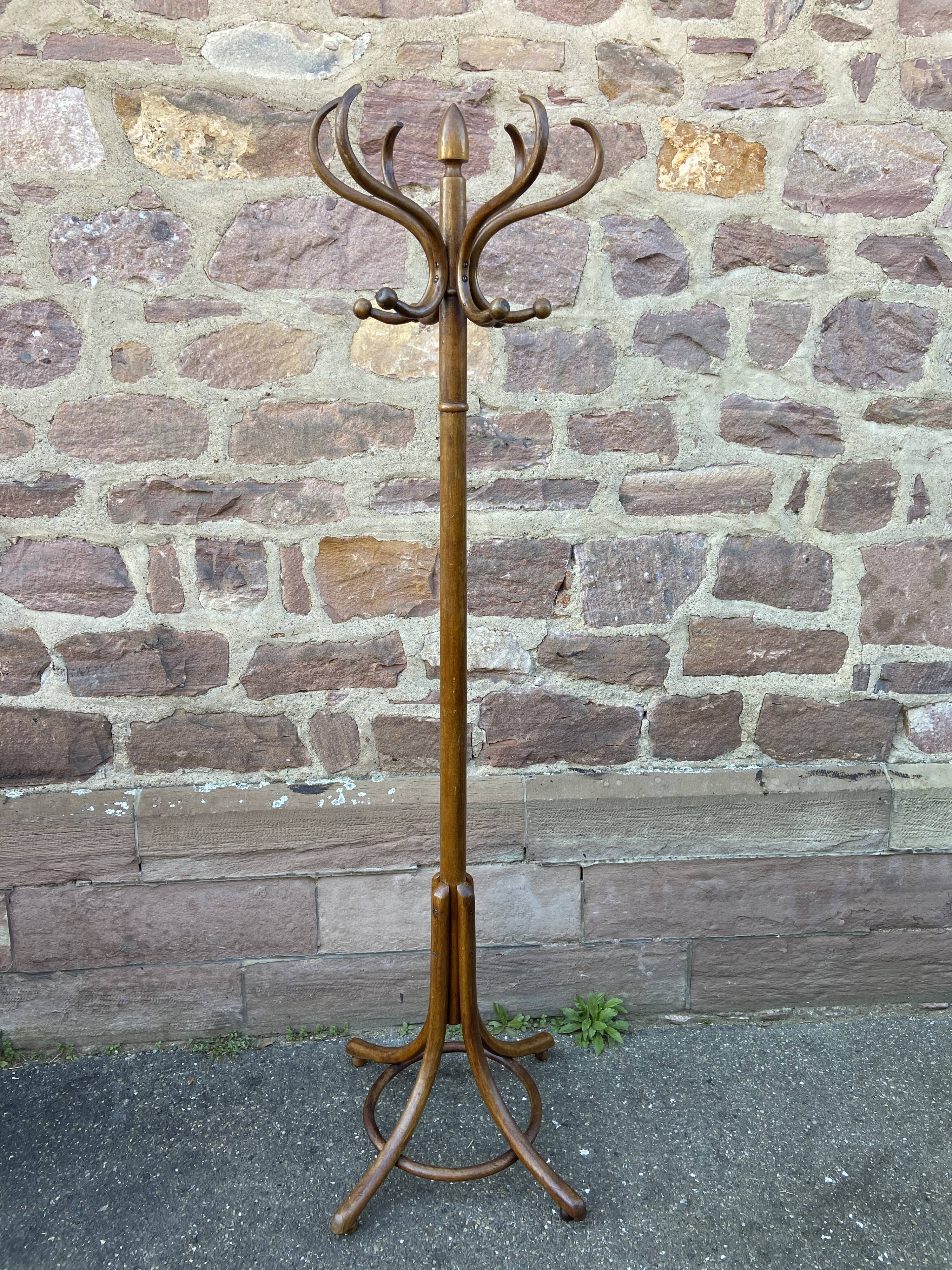 Bentwood coat rack