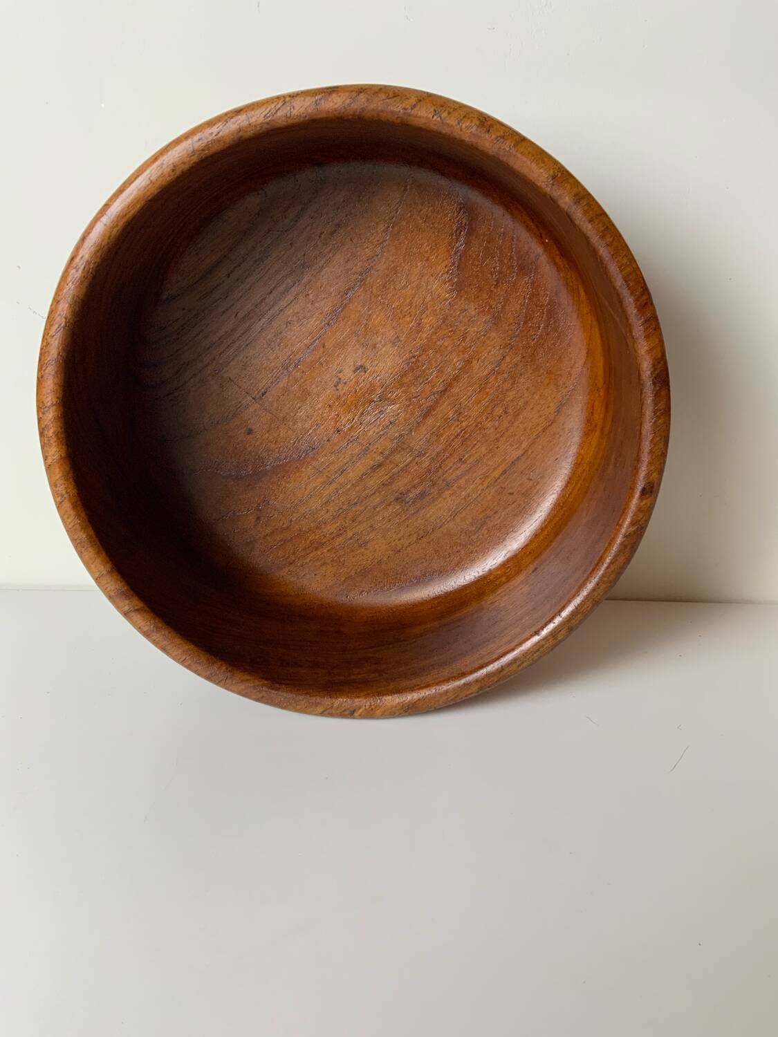 Teak salad bowl