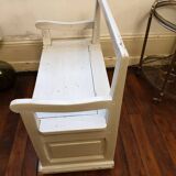 Wooden chest bench