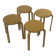 Set of 4 Ikea Frosta stools- vintage stools in Aalto for Artek style
