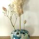 Sandstone flowers stand