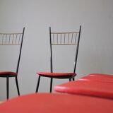 Set of 6 chairs, 1950s