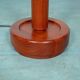Lampe de table vintage design danois en teck Domus