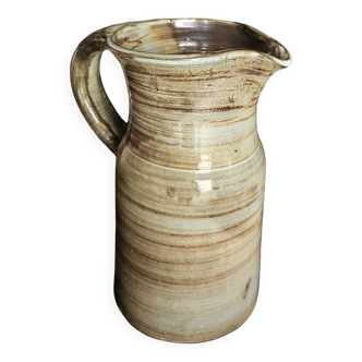 Ceramic pitcher by jacques pouchain