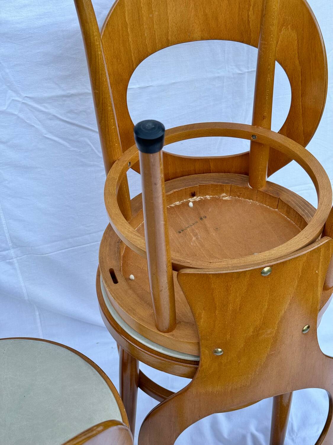 Ensemble de 4 chaises mouette Baumann