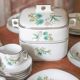 Limoges porcelain table service J.R.S Paradise bird, decor