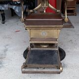 French barber armchair from 1900 brand Corno