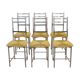 6 chaises Ycami, Bagutta 1970