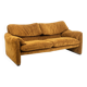 Vico Magistretti. 2-seater sofa, “Maralunga” model. 1970s.