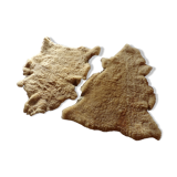 Pair of Sheepskins year 70 70x115cm