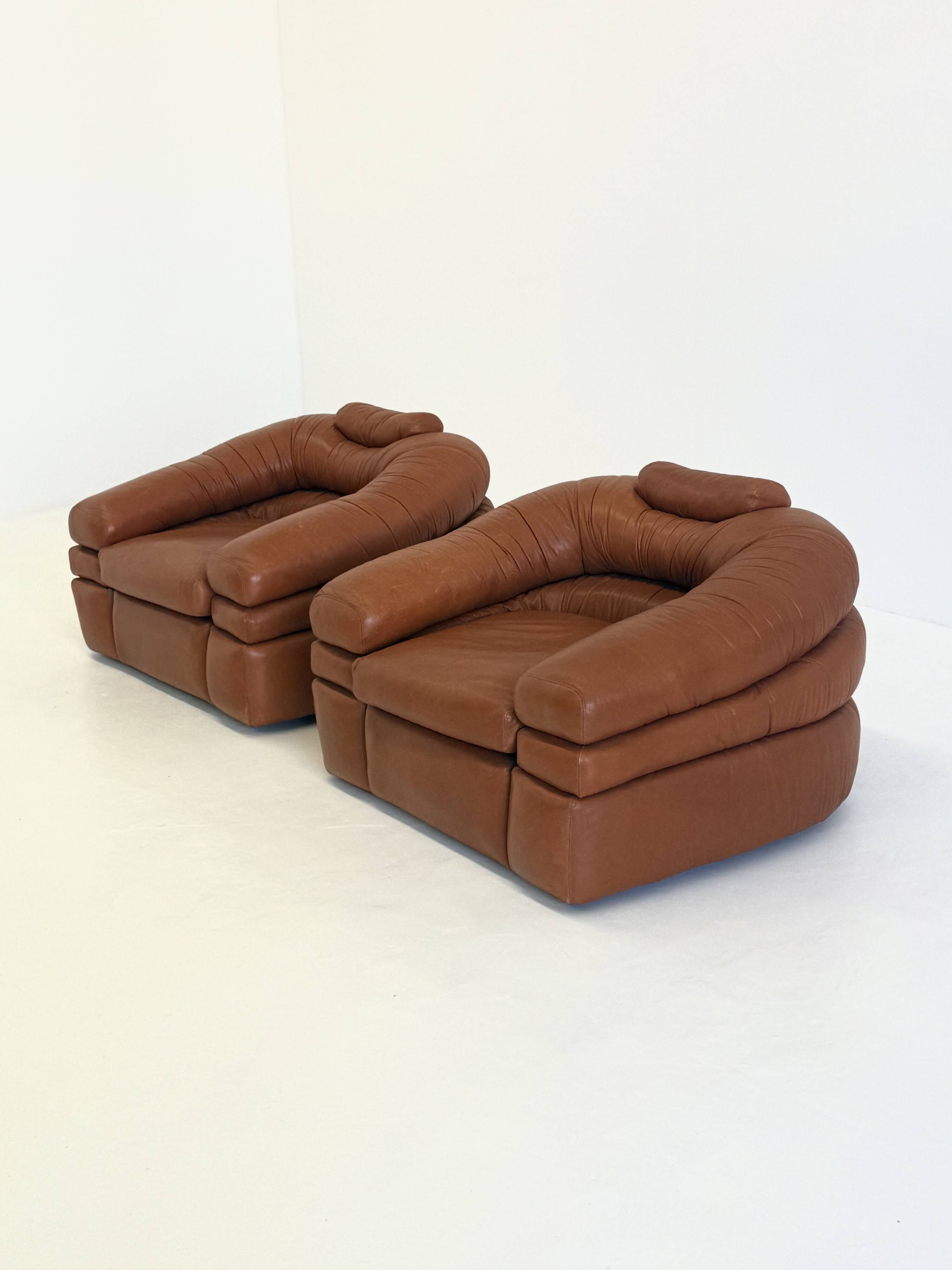 Straccio armchairs  De Pas, D'Urbino and Lomazzi for Zanotta