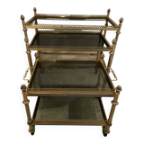 Small rolling nesting tables