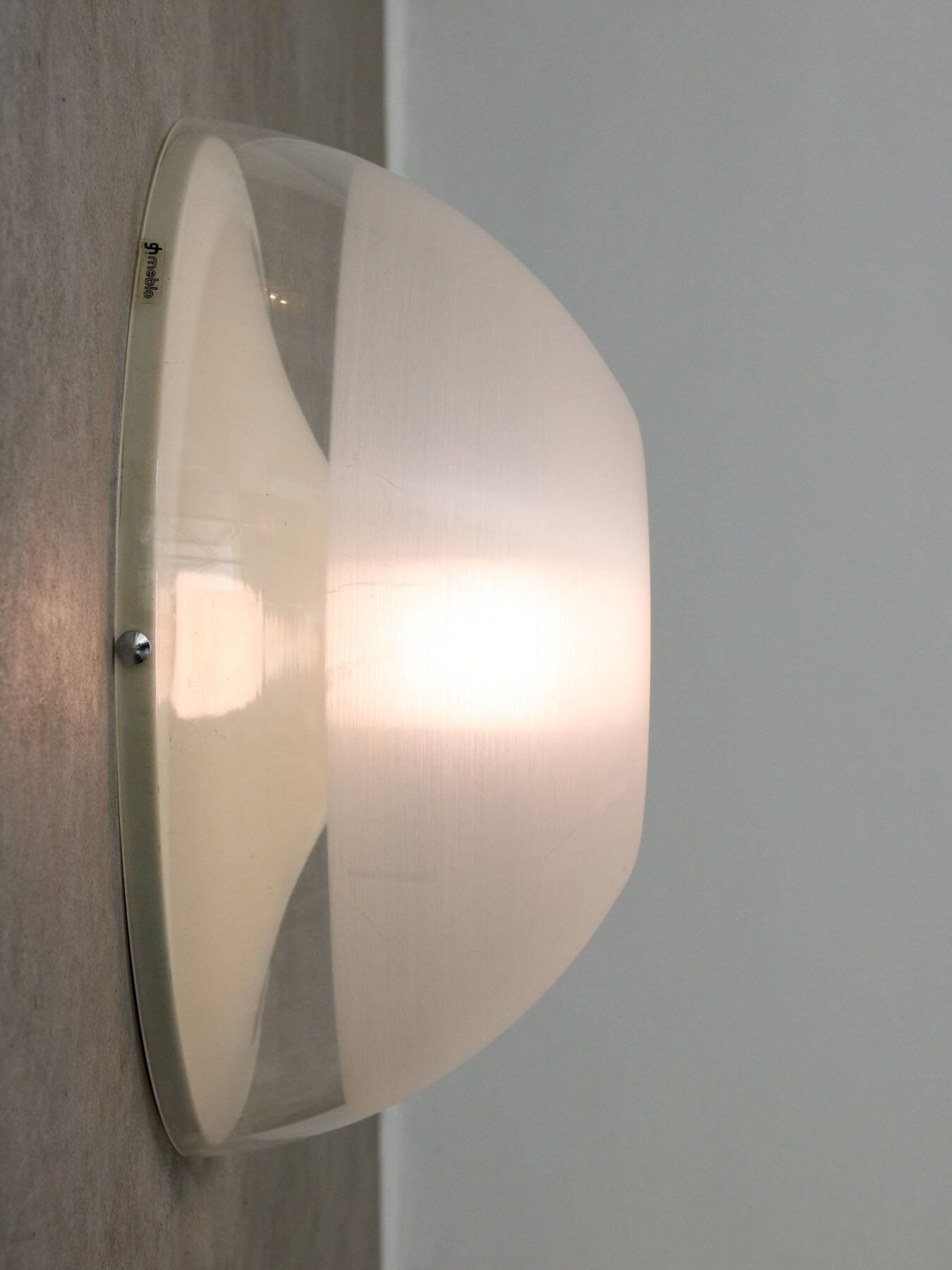 Pair of Tam-Tam Wall or Ceiling Lamp by Yoshiko Hasabe for Guzzini, 1970s