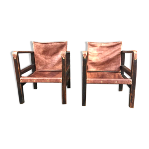 Paire de fauteuils art deco