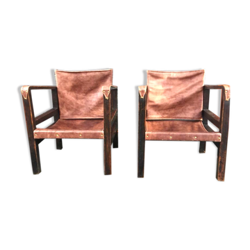 Paire de fauteuils art deco