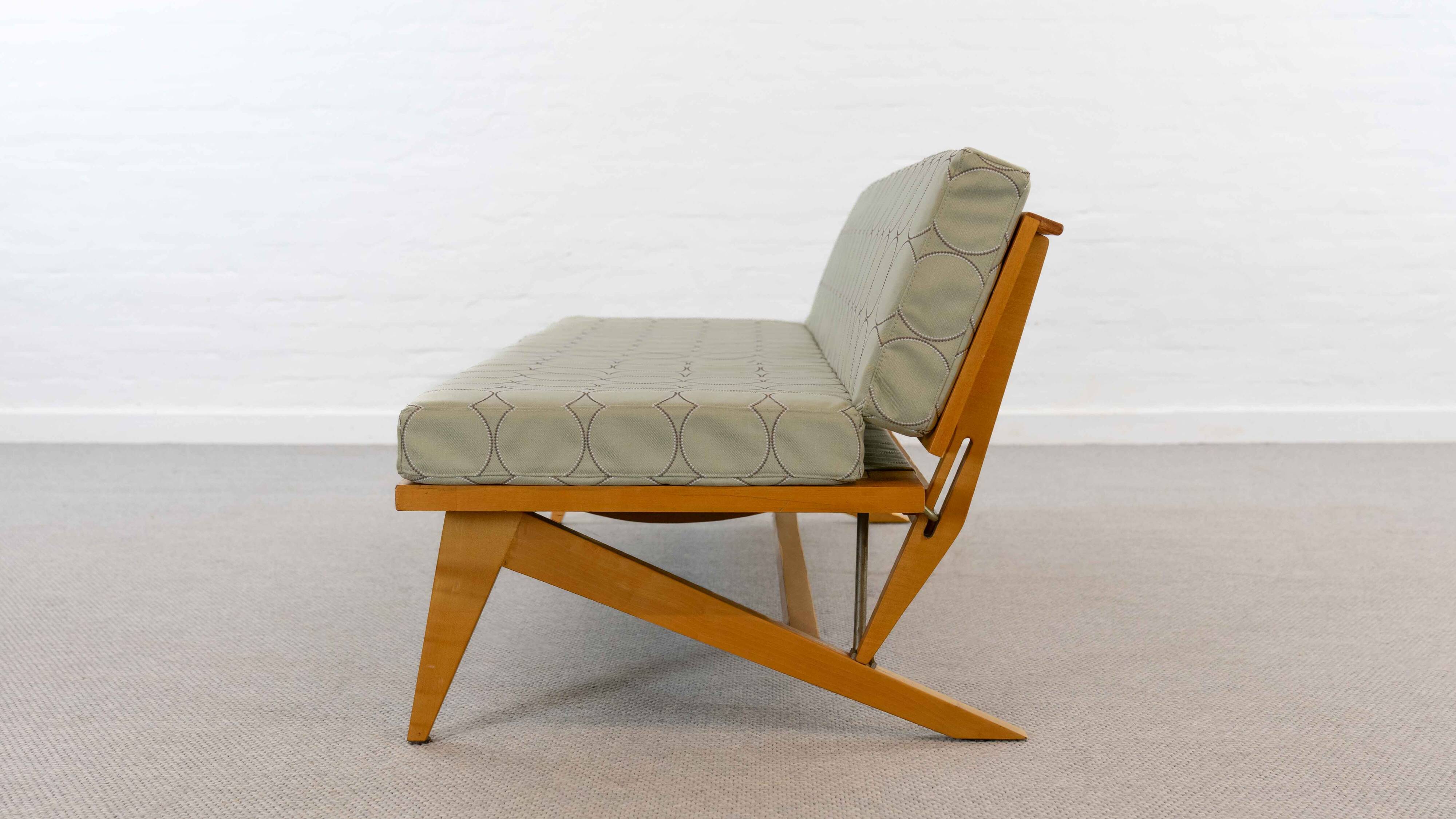 Daybed-sofa by domus kg, schwaikheim, 1950s